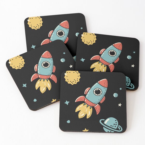 Item preview, Rocket in Space designed and sold by Psycho-Crazy.