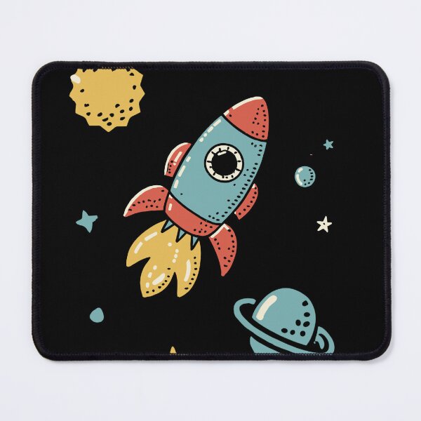 Item preview, Rocket in Space designed and sold by Psycho-Crazy.