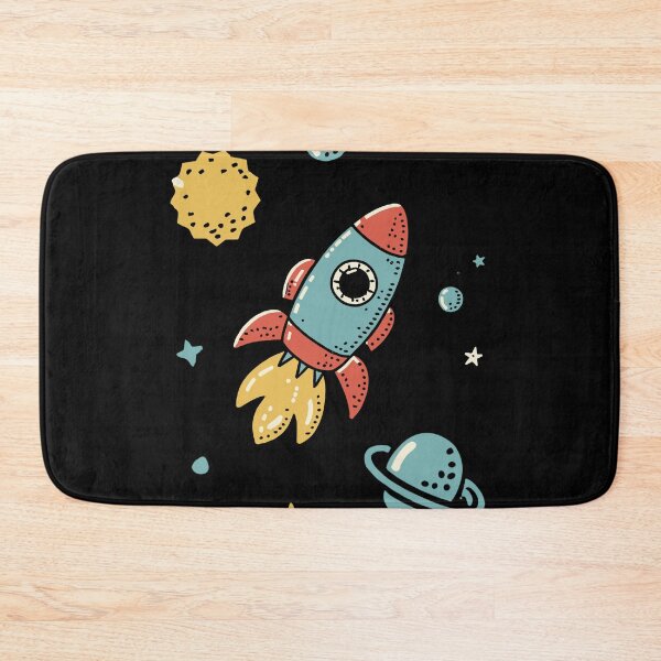 Item preview, Rocket in Space designed and sold by Psycho-Crazy.