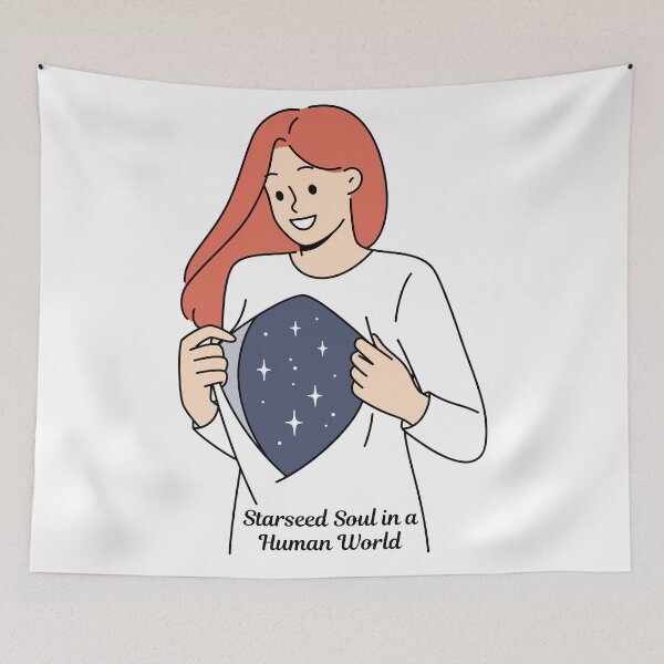 Item preview, 5D Starseed Soul - Cosmic Essence in Human Form designed and sold by ElLocoMus.
