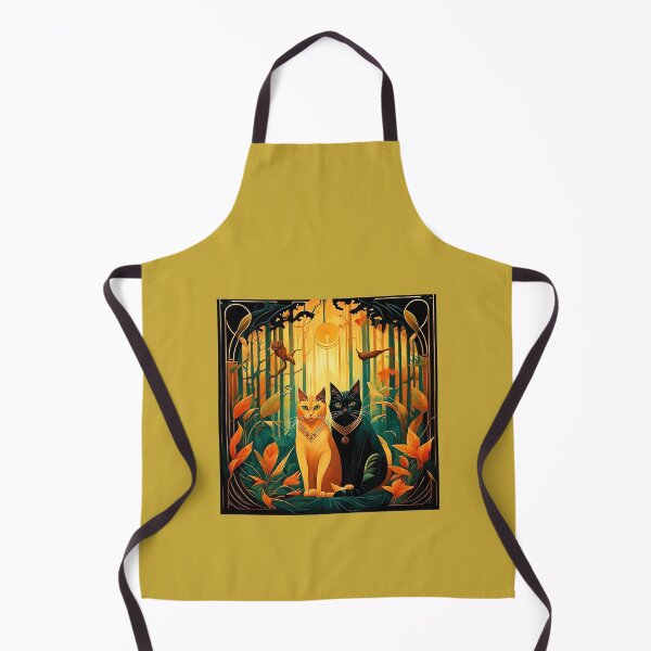 Item preview, Cats in love. Art Nouveau style. designed and sold by Natalia-Vlad.