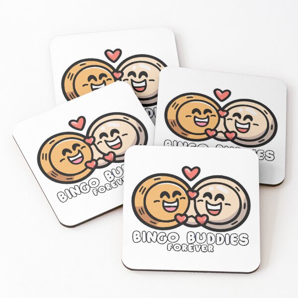 Item preview, Kawaii Bingo Buddies Forever Sticker designed and sold by NiftyWrx.