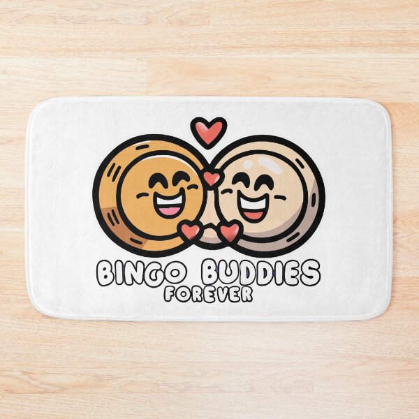 Item preview, Kawaii Bingo Buddies Forever Sticker designed and sold by NiftyWrx.