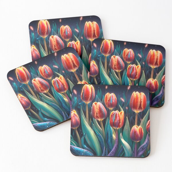 Item preview, Tulips 6 designed and sold by artedamensagem.