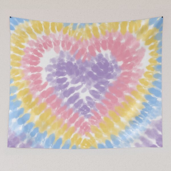 Item preview, Tie-dye Love Heart designed and sold by 300degrees.