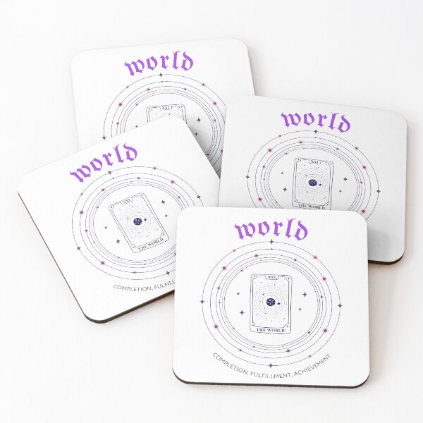 Item preview, Tarot The World designed and sold by MonochromeEcho.