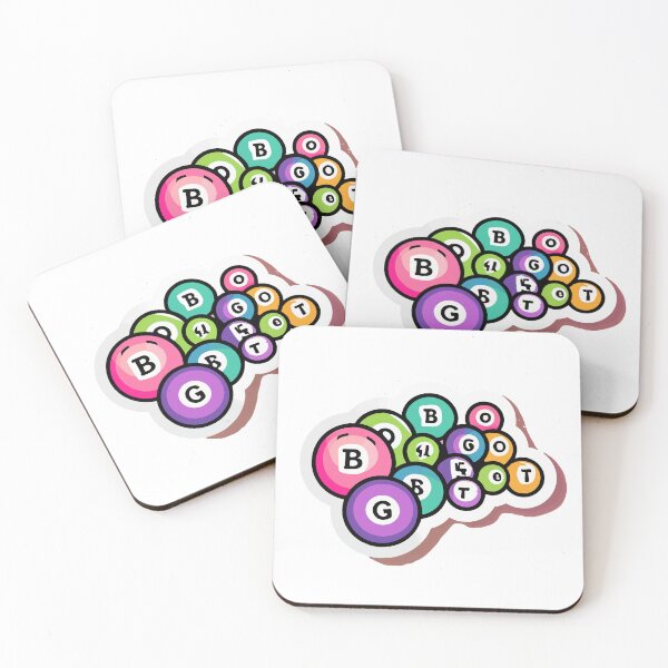 Item preview, Colorful Bingo Balls Sparkle Gradient designed and sold by NiftyWrx.