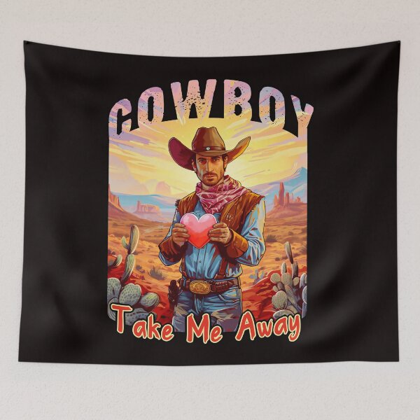 Artikelvorschau, Cowboy Valentine: Cowboy Take Me Away entworfen und verkauft von KERaney.
