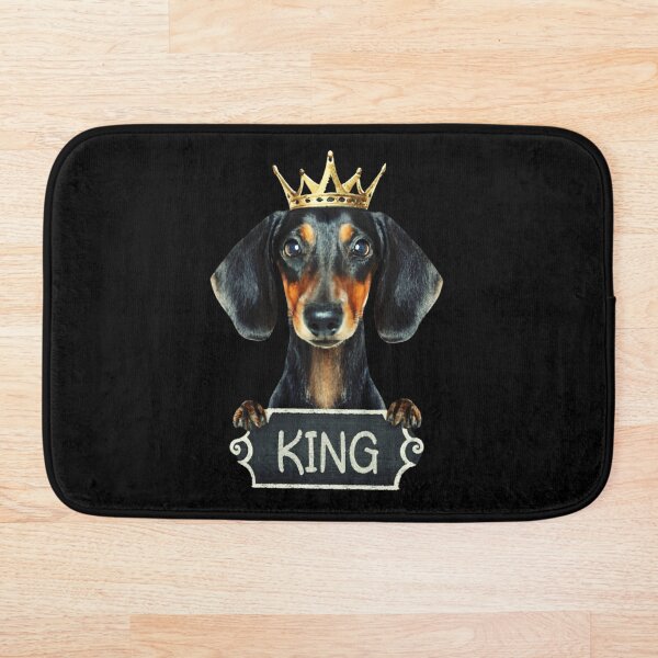 Item preview, King dachshund designed and sold by TheDoxieCo.