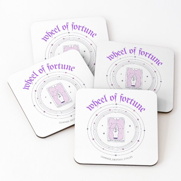 Item preview, Tarot Card The Wheel Of Fortune designed and sold by MonochromeEcho.