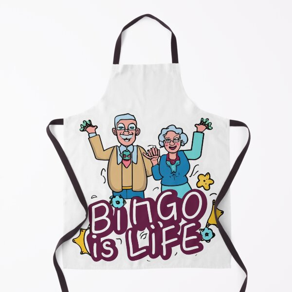 Item preview, Bingo is Life - Comic Book Style Elderly Couple Celebrating designed and sold by NiftyWrx.