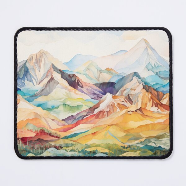 Item preview, Subtle Rainbow in Watercolor designed and sold by WatercolorWilds.