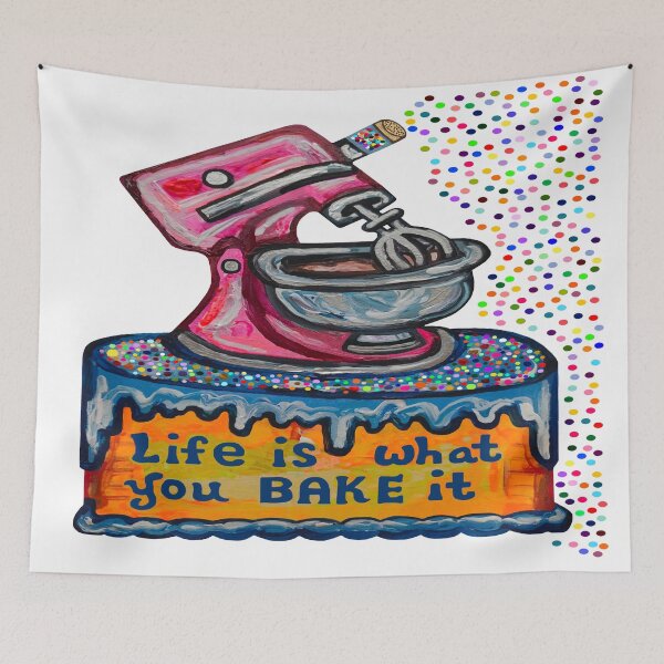 Item preview, Life Is What You Bake It designed and sold by Deborah Camp.