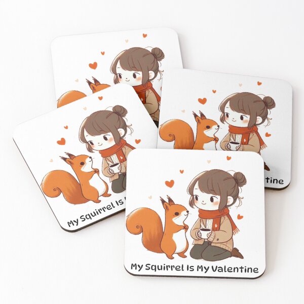 Item preview, My Squirrel Is My Valentine designed and sold by LemuellTrends.