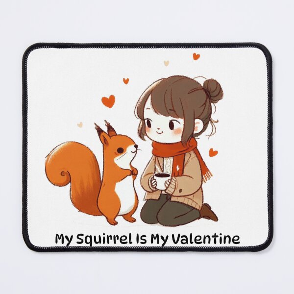 Item preview, My Squirrel Is My Valentine designed and sold by LemuellTrends.