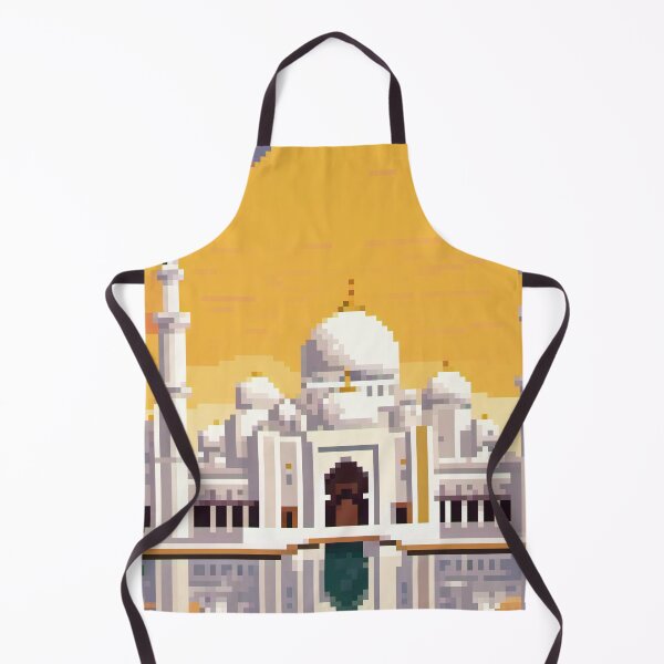 Item preview, Sheikh Zayed Grand Mosque, Abu Dhabi, UAE, Pixel Art designed and sold by Pixelartshirt.