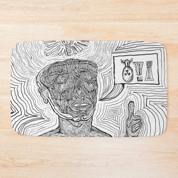 Item preview, MASKED BOMBER MAN designed and sold by Odd-jewelry.