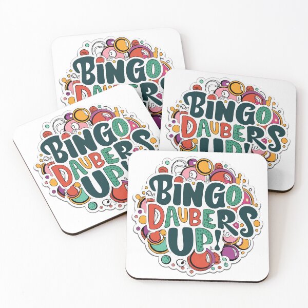 Item preview, Vibrant Bingo Balls & Daubers - Daubers Up! designed and sold by NiftyWrx.