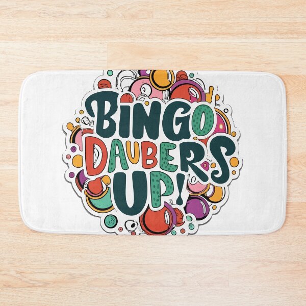 Item preview, Vibrant Bingo Balls & Daubers - Daubers Up! designed and sold by NiftyWrx.