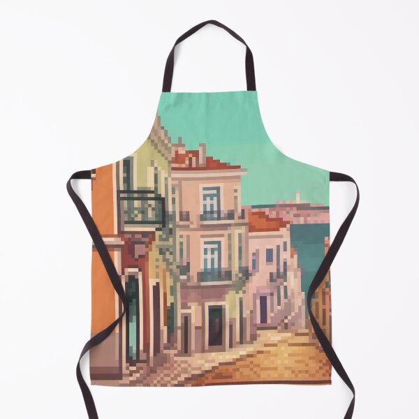 Item preview, Lisbon, Portugal - Pixel Art designed and sold by Pixelartshirt.
