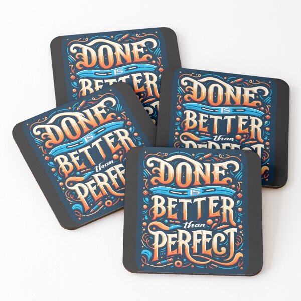 Item preview, Done is better than perfect, typography designed and sold by maxmaj.