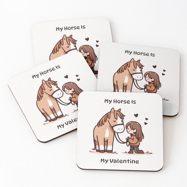 Item preview, My Horse Is My Valentine designed and sold by LemuellTrends.