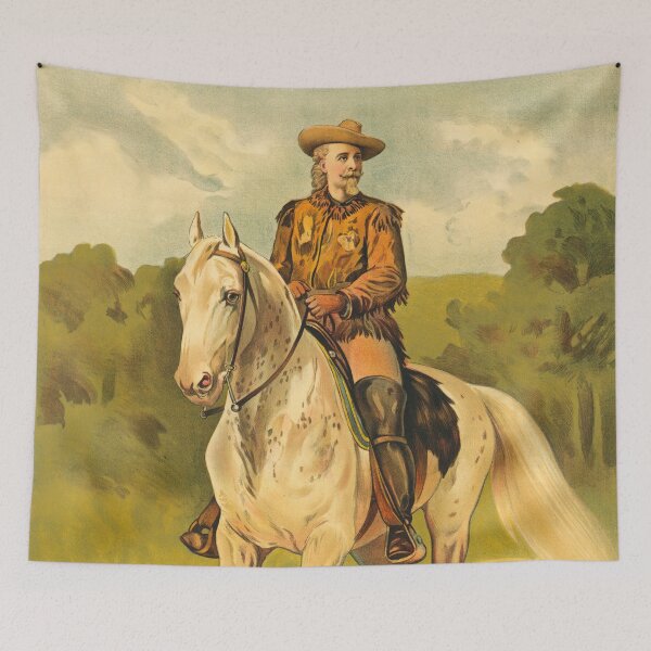 Item preview, Buffalo Bill Cody on Horse designed and sold by sweetbelle.