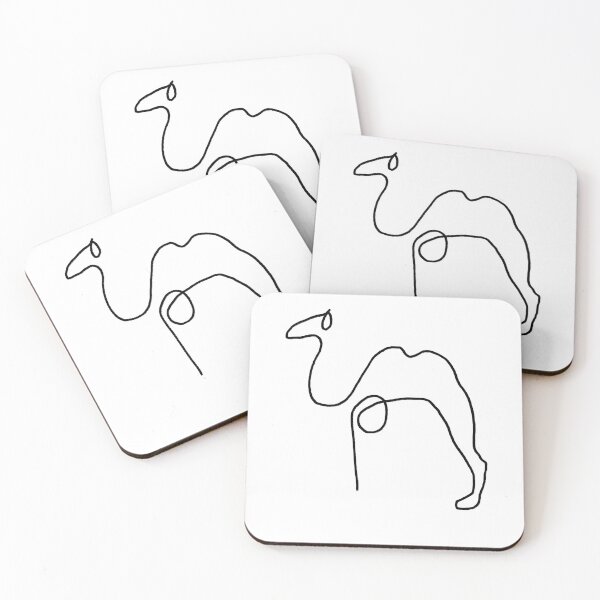 Item preview, Minimalistic Camel Drawing designed and sold by Andy Cunningham Designs.