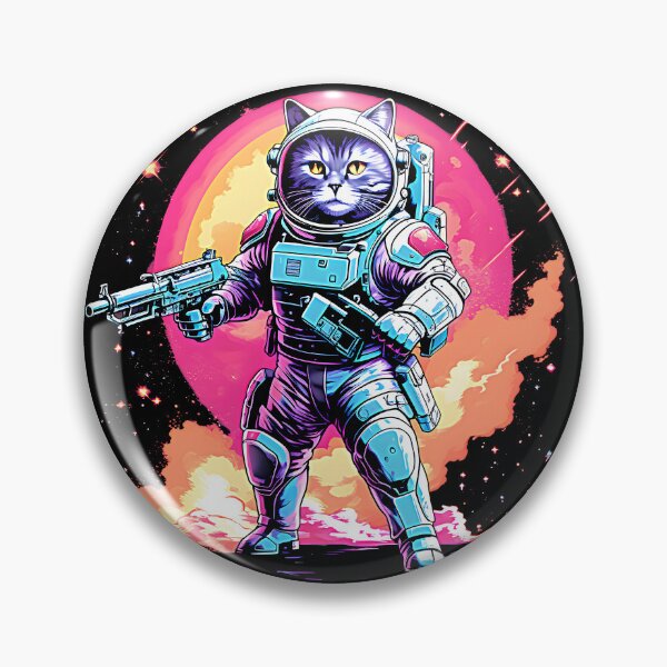 Item preview, Interstellar Feline Defender: Laser Whiskers designed and sold by WarpWorks.