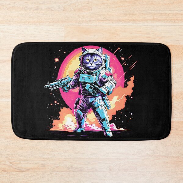 Item preview, Interstellar Feline Defender: Laser Whiskers designed and sold by WarpWorks.