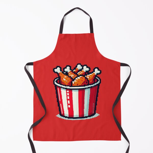 Item preview, Bucket of chicken - Pixel Art designed and sold by PickledjoArt.