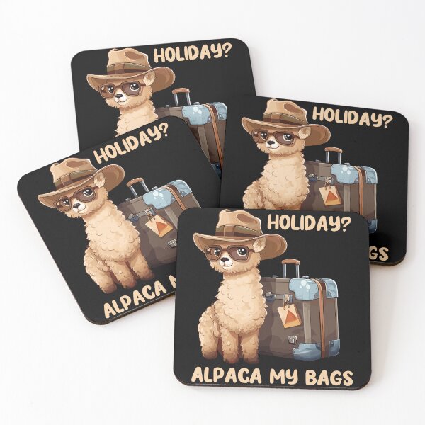 Item preview, Holiday? Alpaca My Bags designed and sold by Mini Pandas.
