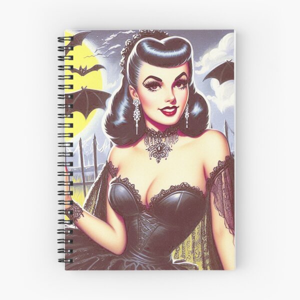 Item preview, Retro Vampire Girl designed and sold by PulpVintage.