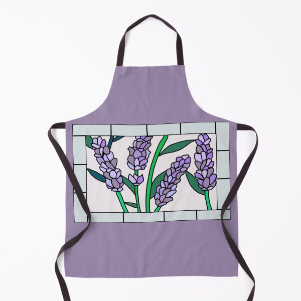 Item preview, Lavender stained glass window designed and sold by AbigailHerman.