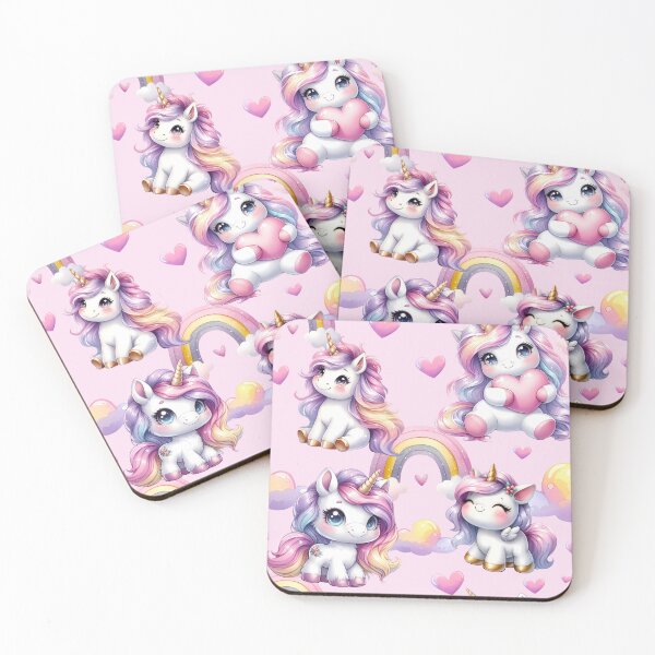 Item preview, Cute unicorns  designed and sold by AnetArtStore.