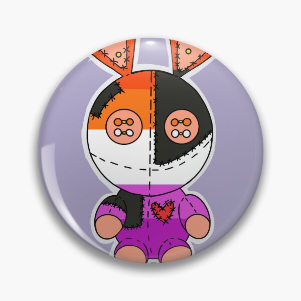 Item preview, Lesbian flag bunny designed and sold by PhoenixPolaris.