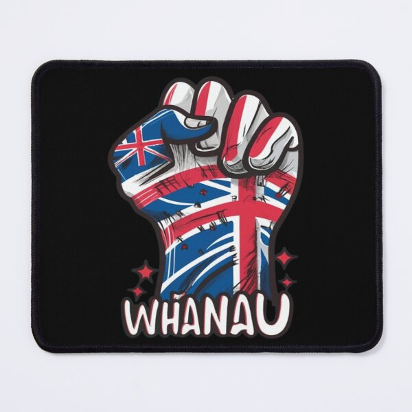 Item preview, Whānau, Fist, NZ Flag, Family designed and sold by UrbanGraphixs.