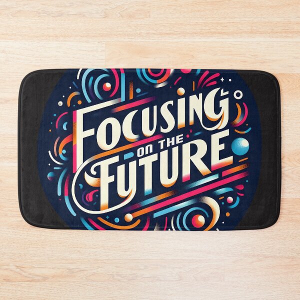 Item preview, Focusing on the future, typography designed and sold by maxmaj.
