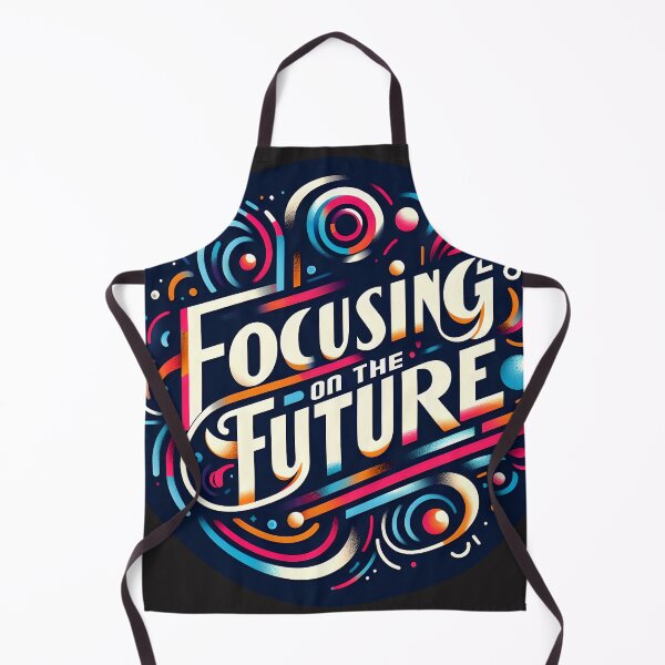 Item preview, Focusing on the future, typography designed and sold by maxmaj.