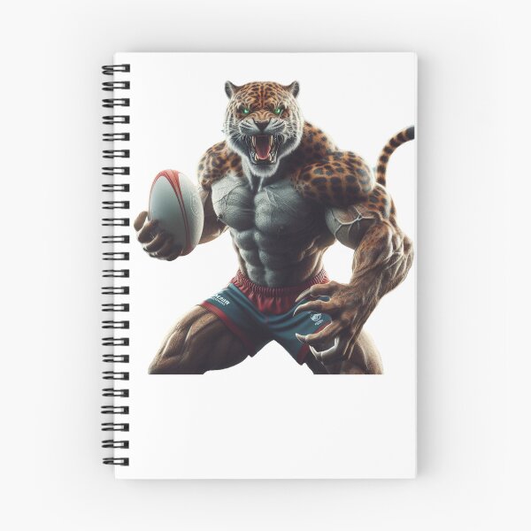 Item preview, Jaguar rugby player designed and sold by SpendieSellers.