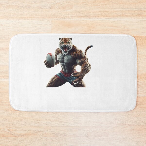 Item preview, Jaguar rugby player designed and sold by SpendieSellers.