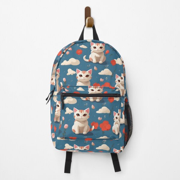 Item preview, Floral Whiskers: Little Cat Blooms designed and sold by WAUZ.
