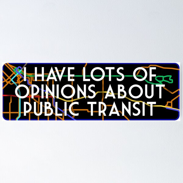 Item preview, Opinions about public transit designed and sold by issrasy.