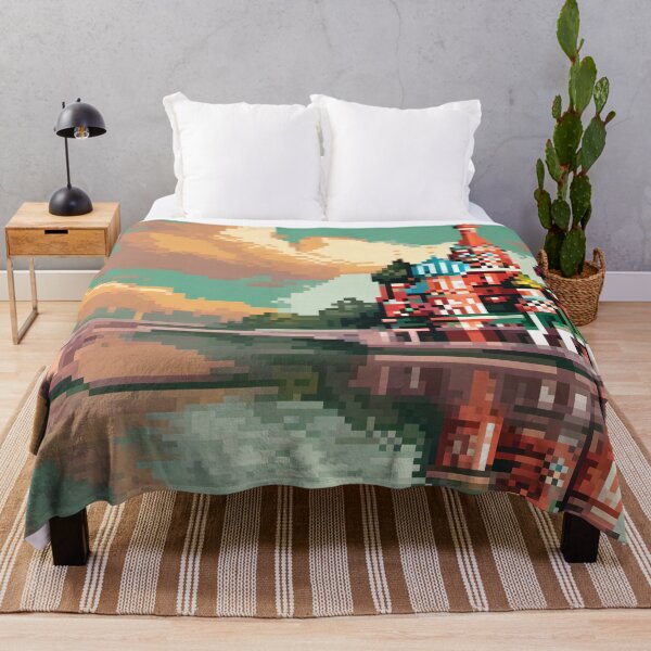 Item preview, St. Basil's Cathedral, Moscow, Russia - Pixel Art designed and sold by Pixelartshirt.