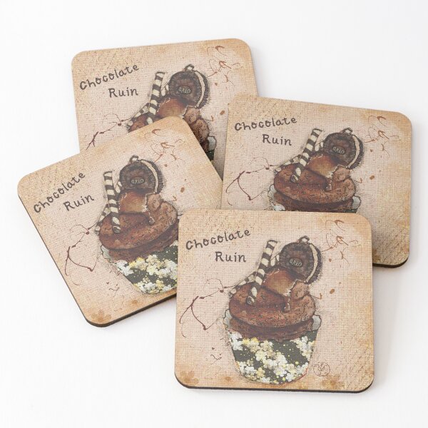 Item preview, Chocolate Ruin, Gourmet Cupcake designed and sold by LillyUndercroft.