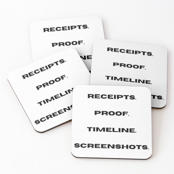 Item preview, RECEIPTS PROOF TIMELINE SCREENSHOTS  designed and sold by DesignedByRHB.