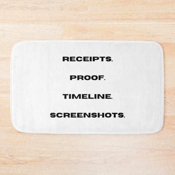 Item preview, RECEIPTS PROOF TIMELINE SCREENSHOTS  designed and sold by DesignedByRHB.