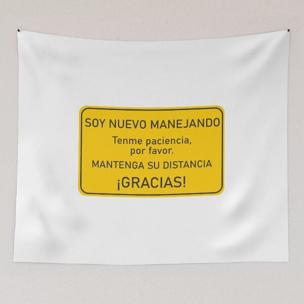 Item preview, I'm new to driving. Warning sign for vehicles Novice drivers designed and sold by Tiendaplanista.