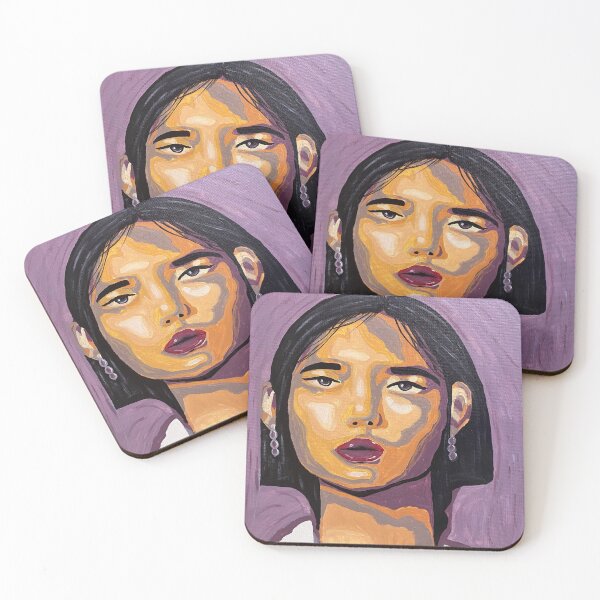 Item preview, Asian Woman Pop Art Illustration designed and sold by LillyannaEliz.