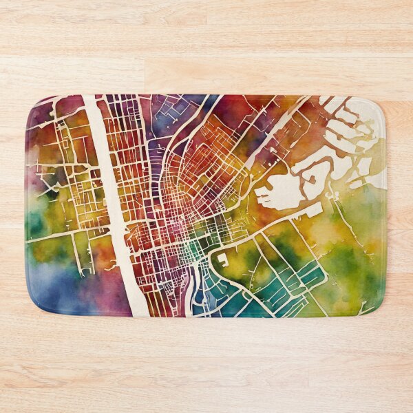 Item preview, Copy of New York City Street Map Watercolor designed and sold by Modern-Tropical.